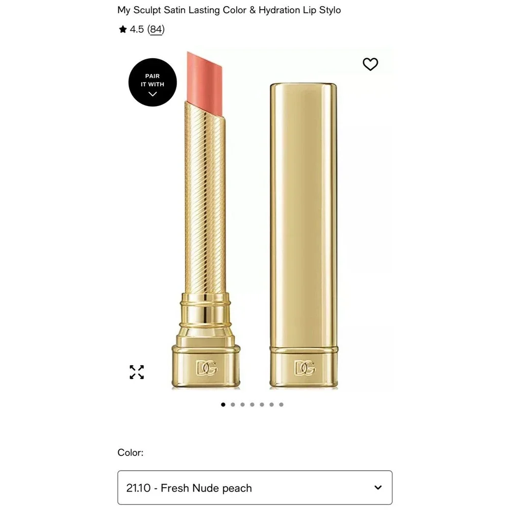 D & G Dolce and Gabbana My Sculpt Satin Lipstick my 21.10